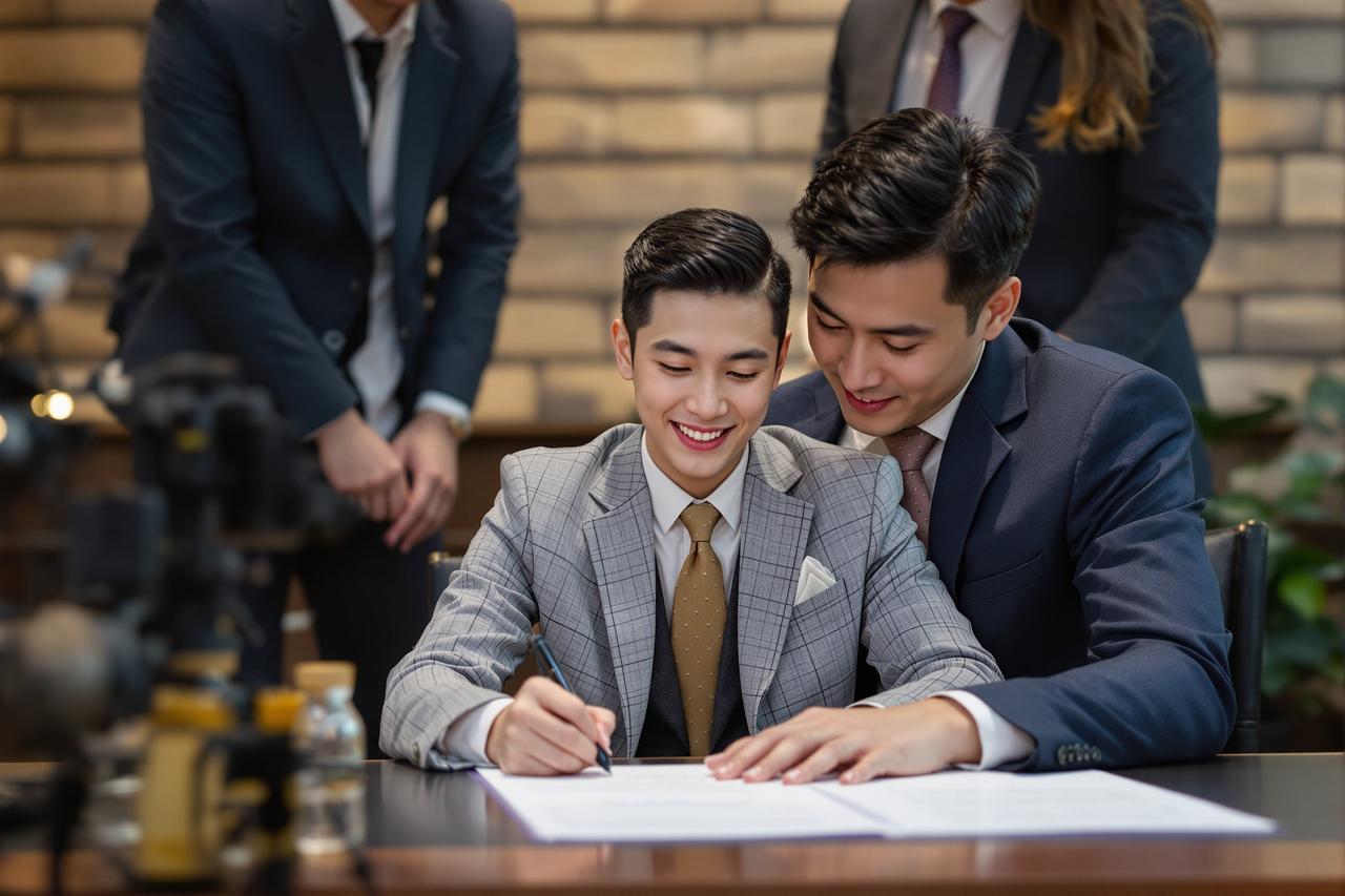 签约新生代演员陈思远，欧美视频艺人矩阵再添新星